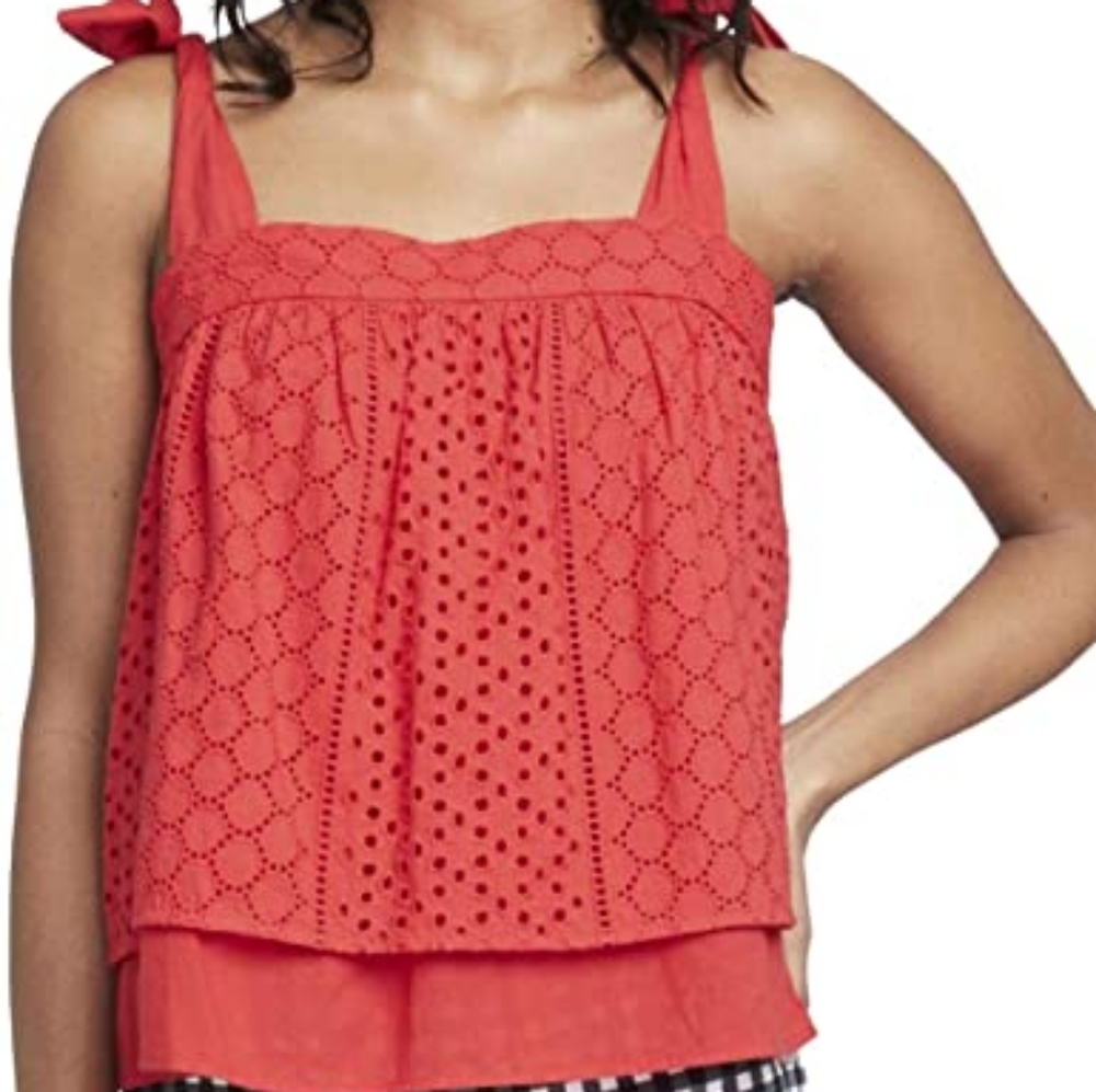 Rachel Roy Eyelet Top